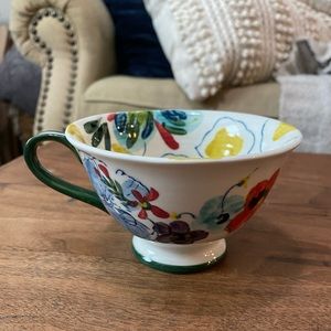 Anthropologie tea cup sissinghurst floral pattern Estudio Flores